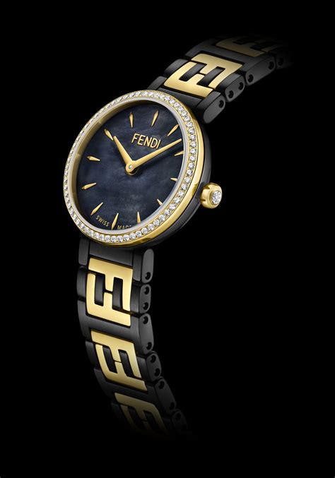 fendi watches gold|fendi watch with diamonds.